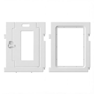 Hoencraft Dog Playpen Panels, White, 2-Piece