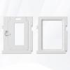 Hoencraft Dog Playpen Panels, White, 2-Piece view 4