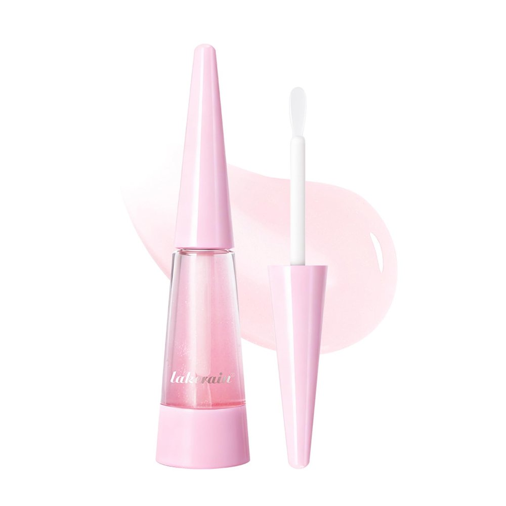 Plumping Lip Gloss, High-Shine Hydrating Lip Plumper with Lip Tint Finish, Waterproof Long-Lasting Moisturizing Gloss for Fuller-Looking Lips (#4 Twinkle)