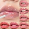 Plumping Lip Gloss, High-Shine Hydrating Lip Plumper with Lip Tint Finish, Waterproof Long-Lasting Moisturizing Gloss for Fuller-Looking Lips (#4 Twinkle) view 3