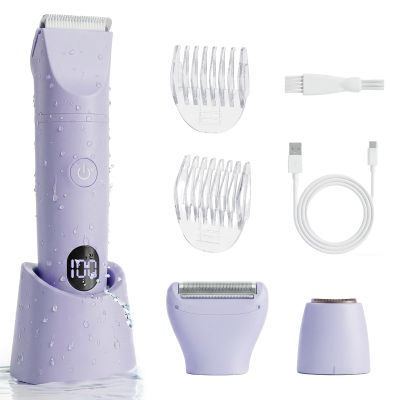 Women's Electric Shaver, IPX6 Waterproof, 90-Minute USB-C