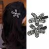 Sparkling Rhinestone Metal Duckbill Hair Clips view 2