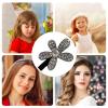 Sparkling Rhinestone Metal Duckbill Hair Clips view 4