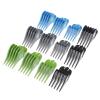 3 Large 32/38/51 mm Attachment Combs for Hair Clippers, Replacement Parts, Blue, 3-Piece Set view 2