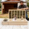 Wooden Automatic Feeder for Rabbits and Small Animals view 3