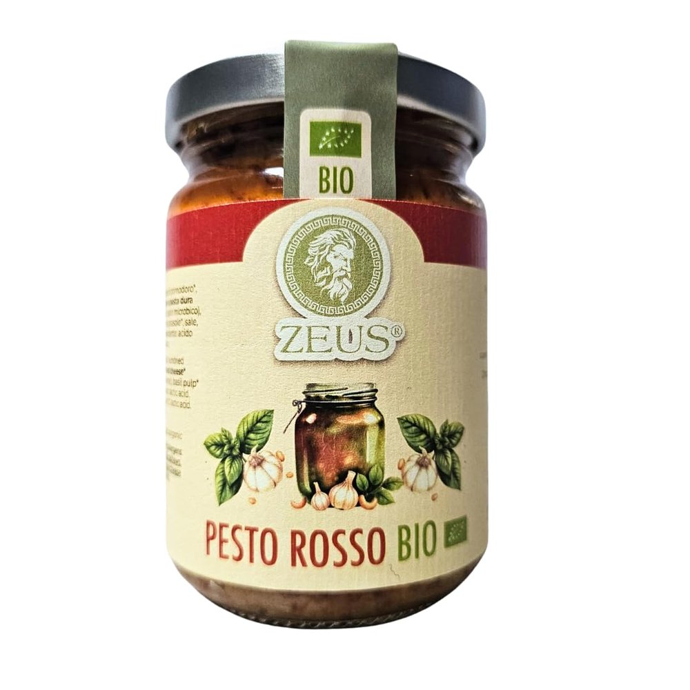 ZEUS - Organic Red Pesto with Cashews, 130 g