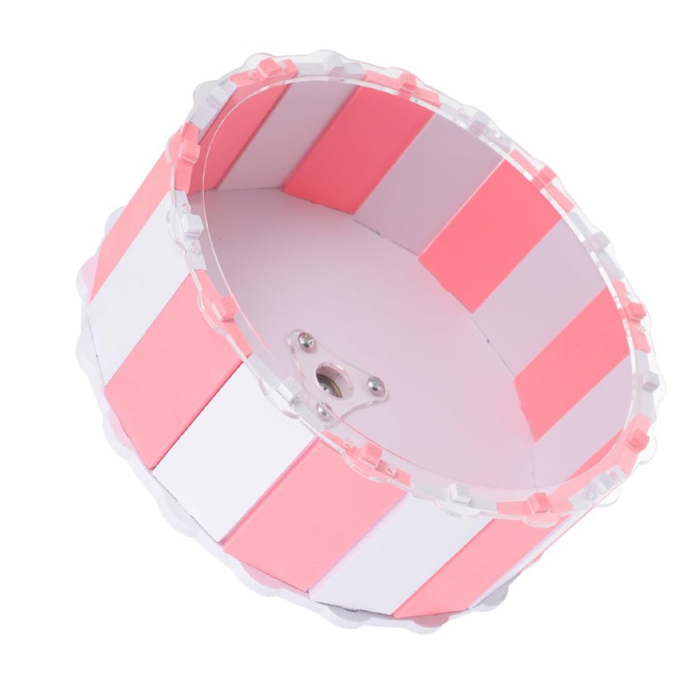 JUMPLAWN Quiet PVC Exercise Wheel for Hamsters and Small Pets