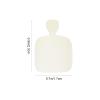 Healvian 500 Beige ABS Artificial Toenail Tips view 2