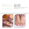 Healvian 500 Beige ABS Artificial Toenail Tips view 3