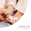 Healvian 500 Beige ABS Artificial Toenail Tips view 4