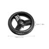 Beaupretty 8-Piece 5.5-Inch EVA Stroller Wheels with Non-Swiveling Casters view 2