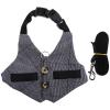 DECHOUS Adjustable Rabbit Harness with Leash, Durable Nylon and Soft Fabric, Gentleman Style view 1