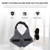 DECHOUS Adjustable Rabbit Harness with Leash, Durable Nylon and Soft Fabric, Gentleman Style view 3