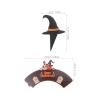Halloween Party Decorations with Ghost Motifs, 2-Piece Paper Cupcake Topper Set view 2