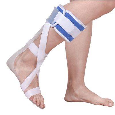 SDGBCXD Foot Drop Orthosis, Ankle Brace for Flat Feet, Nerve Injuries and Foot Positioning, Lightweight and Trimmable, Right-S (Left, L)