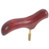 Yardwe Solid Wood Cane Handle, Ergonomic Polished Knob Replacement Grip view 1