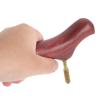 Yardwe Solid Wood Cane Handle, Ergonomic Polished Knob Replacement Grip view 4