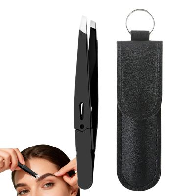 Stainless Steel Eyebrow Tweezers for Women