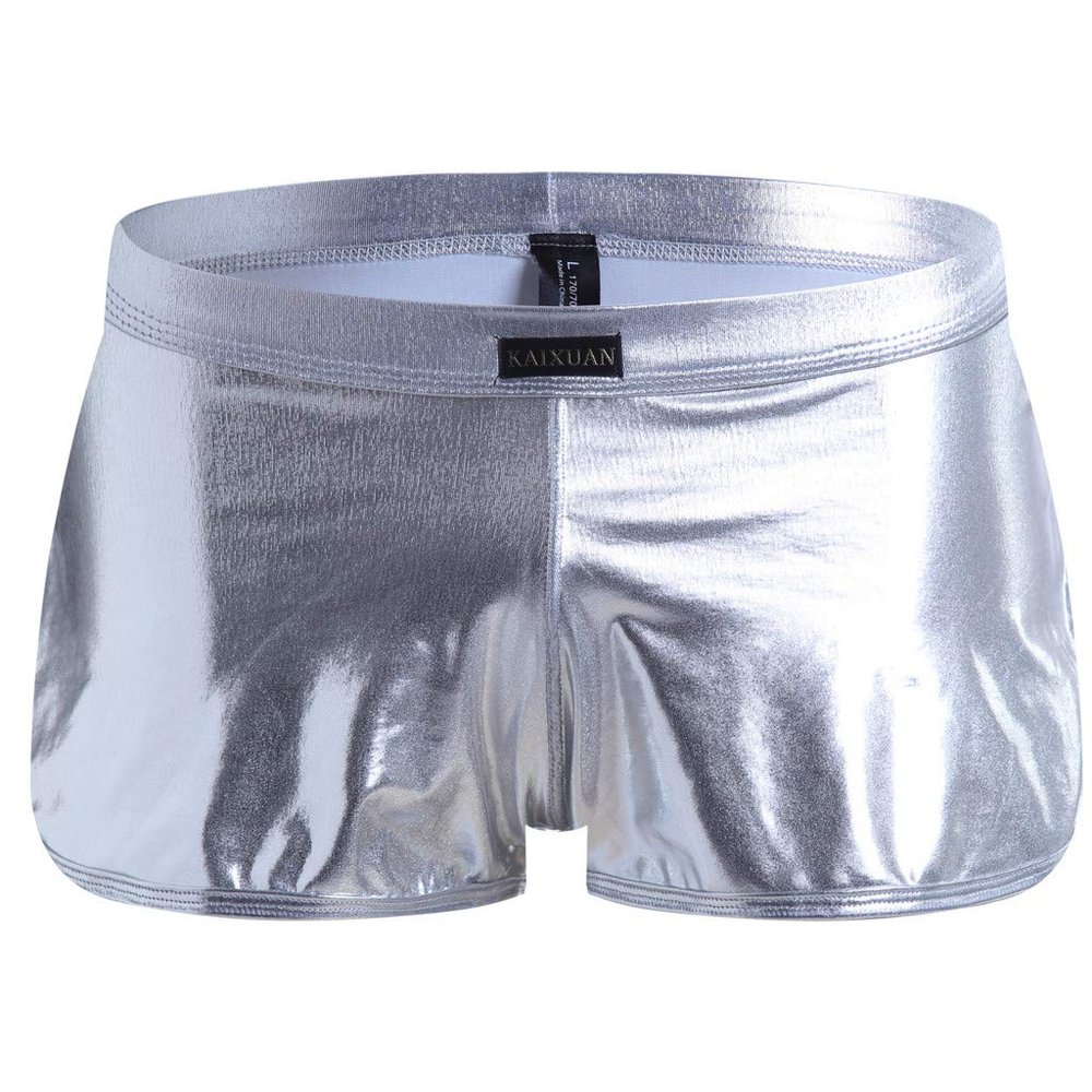 Gnrique Men's Boxershorts, Sexy, PU Leather, Glossy