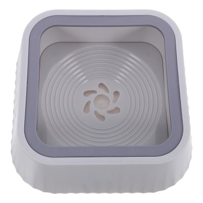 VALICLUD Floating ABS Water Bowl for Cats and Dogs