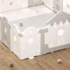 ERINGOGO Plastic Playpen Stabilizer Set, Self-Adhesive, 4-Piece view 4