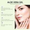 Organic Aloe Vera Gel for Face, Soothing & Nourishing, for Dry & Stressed Skin, Sunburn, After-Sun Care (3) view 3