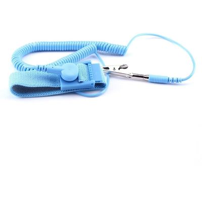 URPIZY Anti-Static Wrist Strap, Blue Grounding Wristband, Soft Elastic Band