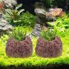 jupsjuice Aquarium Plant Weights - Oval Ring Decor view 3