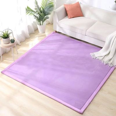Baby Crawling Mat, 3 cm Thick Soft Non-Slip Play Mat, Coral Velvet, 40 x 60 cm