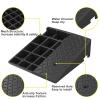 XQJLBZA Driveway Ramp, 5–20 cm High, Portable Rubber Curb Ramp for Lawn Mowers, Sheds, Garages, Wheelchairs, and Pets (6 cm/2.4 in) view 4