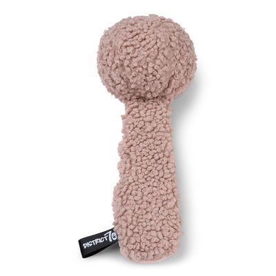 District 70 - Chuck Plush Dog Toy - Pink - 10 x 30 cm