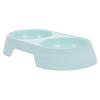 DECHOUS Wheat Straw Double Bowl for Small Cats and Dogs view 1