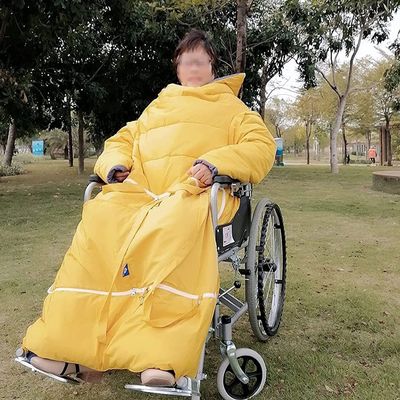 EZLUIYLDH Wheelchair Blanket with Thick Down Filling and Quilted Design, Universal Fit for Manual and Power Wheelchairs