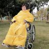EZLUIYLDH Wheelchair Blanket with Thick Down Filling and Quilted Design, Universal Fit for Manual and Power Wheelchairs view 1