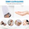 Paraffin Wax Gloves, 1 Pair, Terry Manicure Gloves view 3