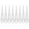 MUCKLILY 8-Piece Gold-Tone Long Fingernail Claw Ring Set view 1