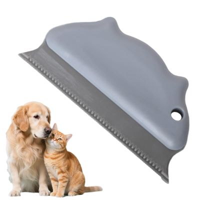 Pet Hair Remover - Reusable Scraper Brush for Pet Hair and Lint