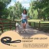 Dog Play and Tug Rope with Ergonomic Adjustable Handle view 3