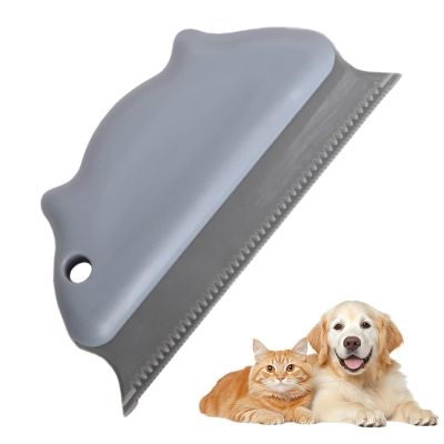 Mimoqk Pet Hair Remover, Reusable Scraper Brush