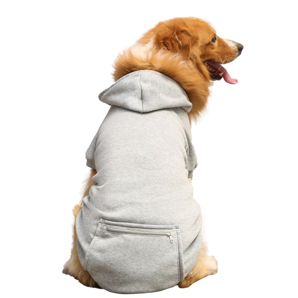 Dog Hoodies for Small Dogs | Self-Adhesive Hoodie with Pocket