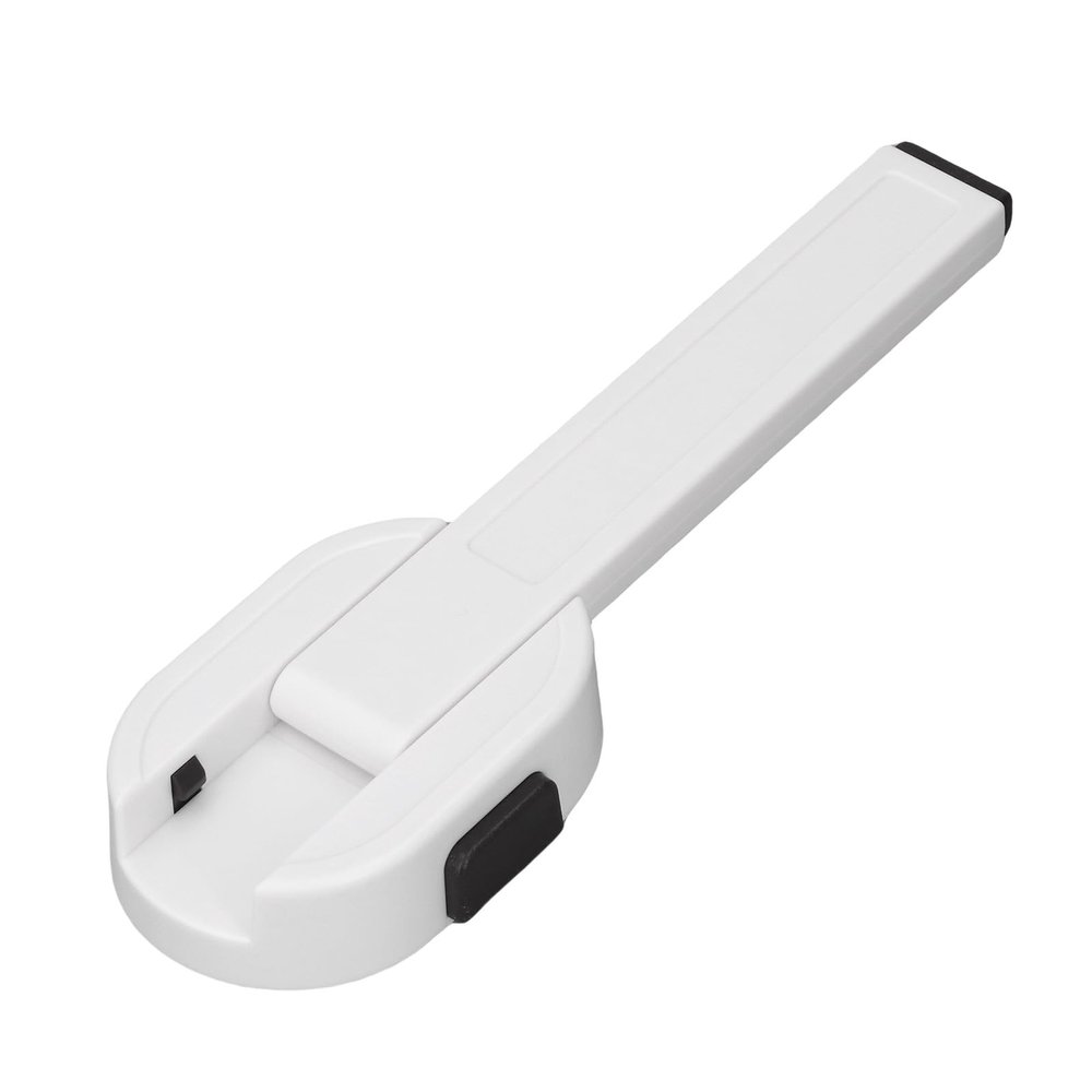 SIXRUN Baby Toilet Lock, Toilet Safety Latch, Pet-Proof Top-Mounted Toilet Seat Lock for Home Use, Plastic