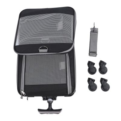 Pet Carrier for Dogs and Cats with Wheels