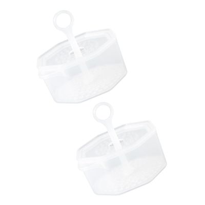 FRCOLOR Facial Foam Cups, 2-Piece PP Set, White, Simple Design with Removable Structure