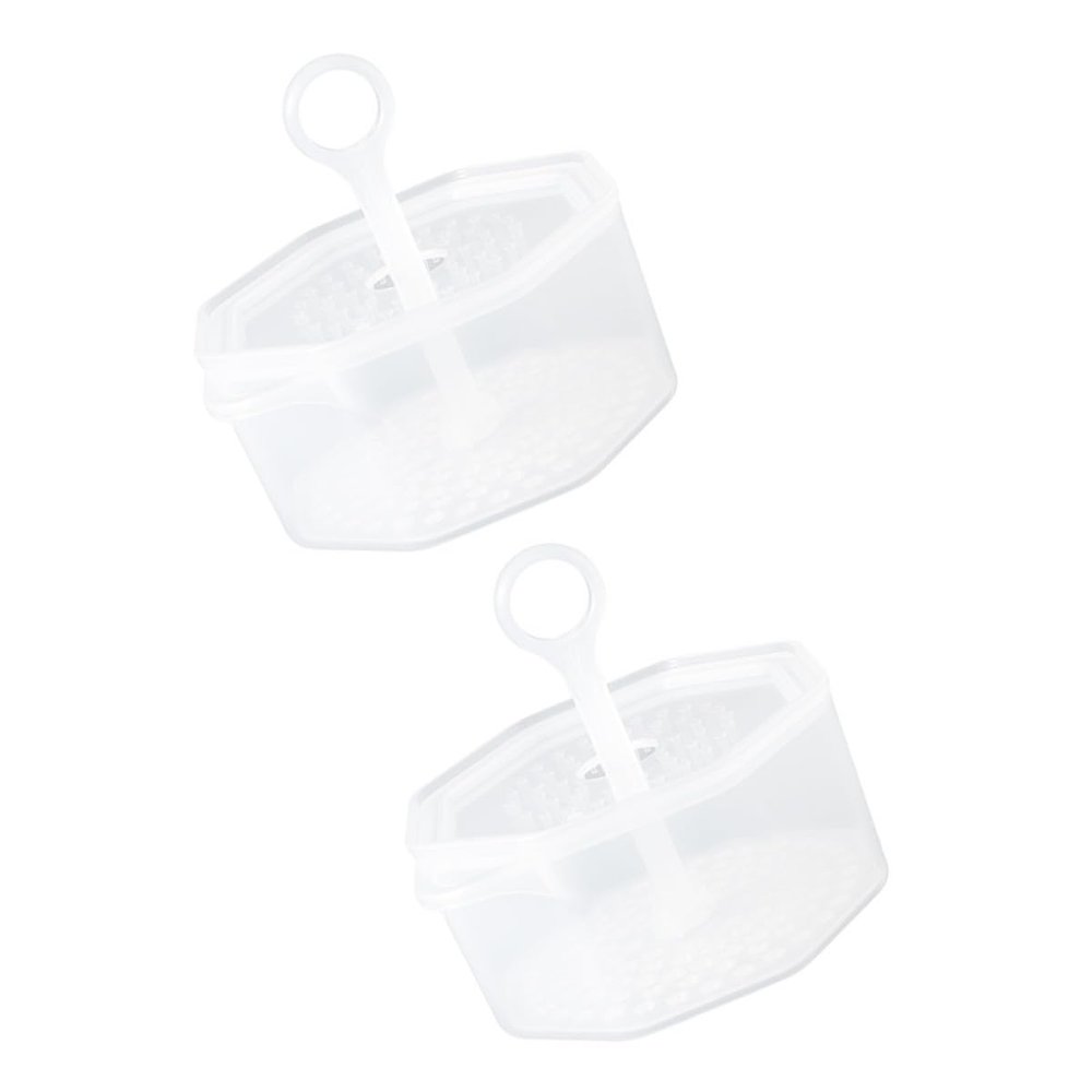 FRCOLOR Facial Foam Cups, 2-Piece PP Set, White, Simple Design with Removable Structure
