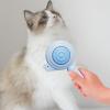 Pet Hair Removal Brush with Release Button for Dogs and Cats view 2