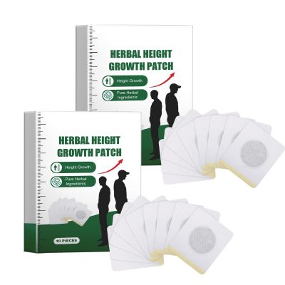 Height Growth Patches, 2 Count, Discreet and Easy to Use, with Natural Ingredients for Adolescent Growth Support