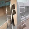 Adjustable Metal Bunk Bed Ladder, Replacement Ladder for RVs and Bunk Beds, for Children and Adults, Ideal for Dorms, Home Use and Space-Saving Solutions view 3