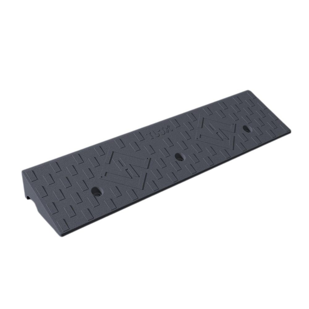Wansiman Non-Slip Transition Ramp for Curbs, Thresholds, Cars, and Wheelchairs