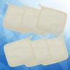 MUCKLILY Pack of Nylon Exfoliating Towels for Back Massage, Beige view 3