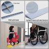 Plastic Threshold Ramp for Robot Vacuums, Non-Slip, Red, 100 x 20 x 9.5 cm view 3